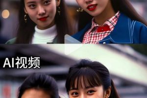 3天3000粉！1分钟教会你用AI把老照片，做成AI写真视频