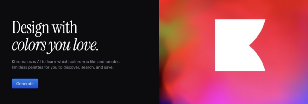 Khroma 是一种 AI 配色工具