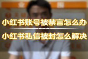 最新小红书账号封禁解封方法，无限释放手机号【揭秘】