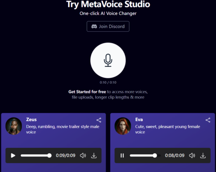 一款AI变声器，文本到语音转换和语音转换。【AI专区】