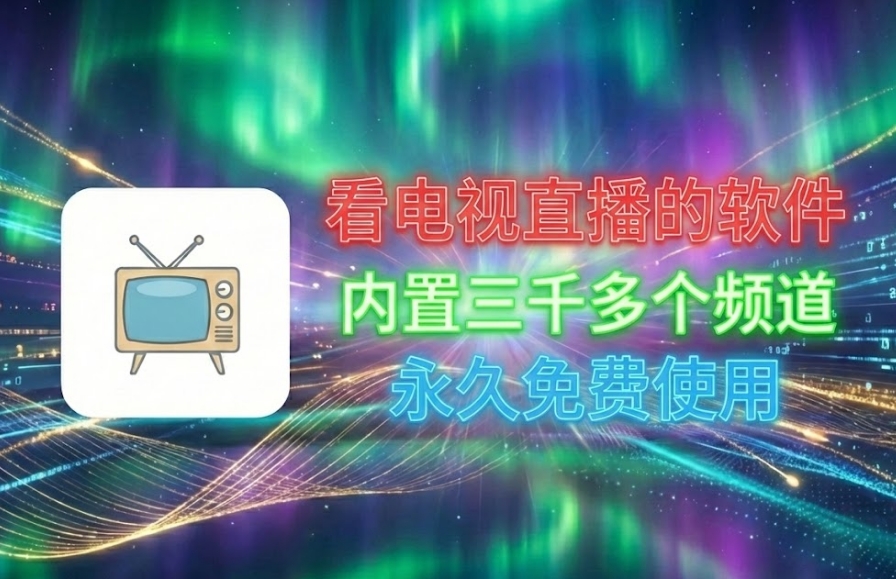 看电视直播软件内置3000个频道