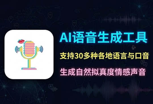 超AI配音工具，丰富的情感语音堪比真人！