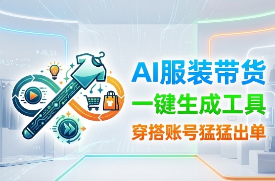 AI服装带货一键生成工具